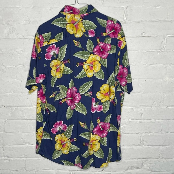 Paper Denim & Cloth Tropical Shirt L - Picture 2 of 6